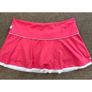 Nike Skort Womens L High Rise Dri-Fit Pull-On Skirt Tennis Golf Pickleball